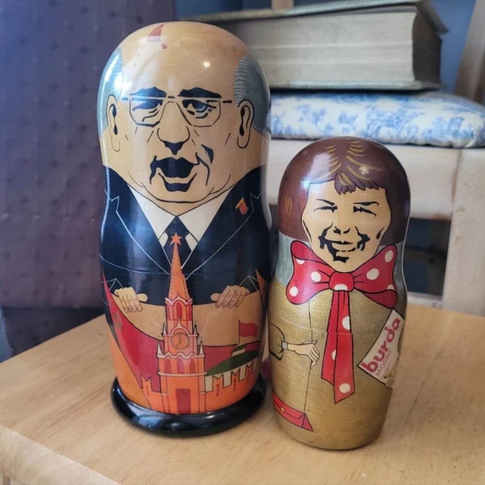 RARE Russian Leaders nesting dolls